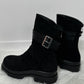Bootie model "Buckle" - black