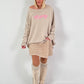 Sweatshirt model "Merry Mood" - beige
