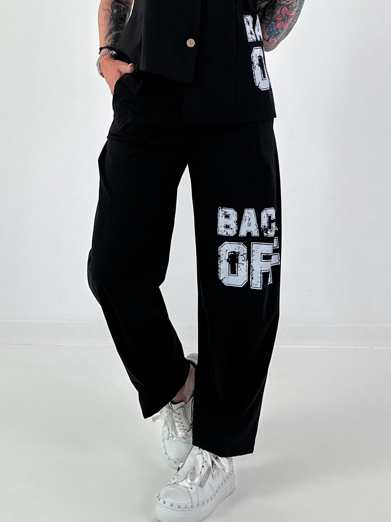Hose BACK OFF - schwarz