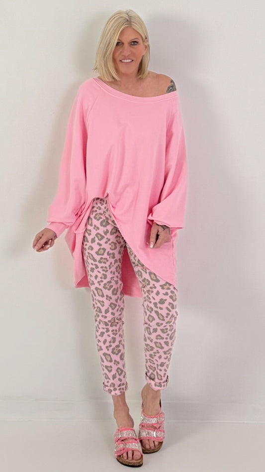 Oversized Sweater - rosa