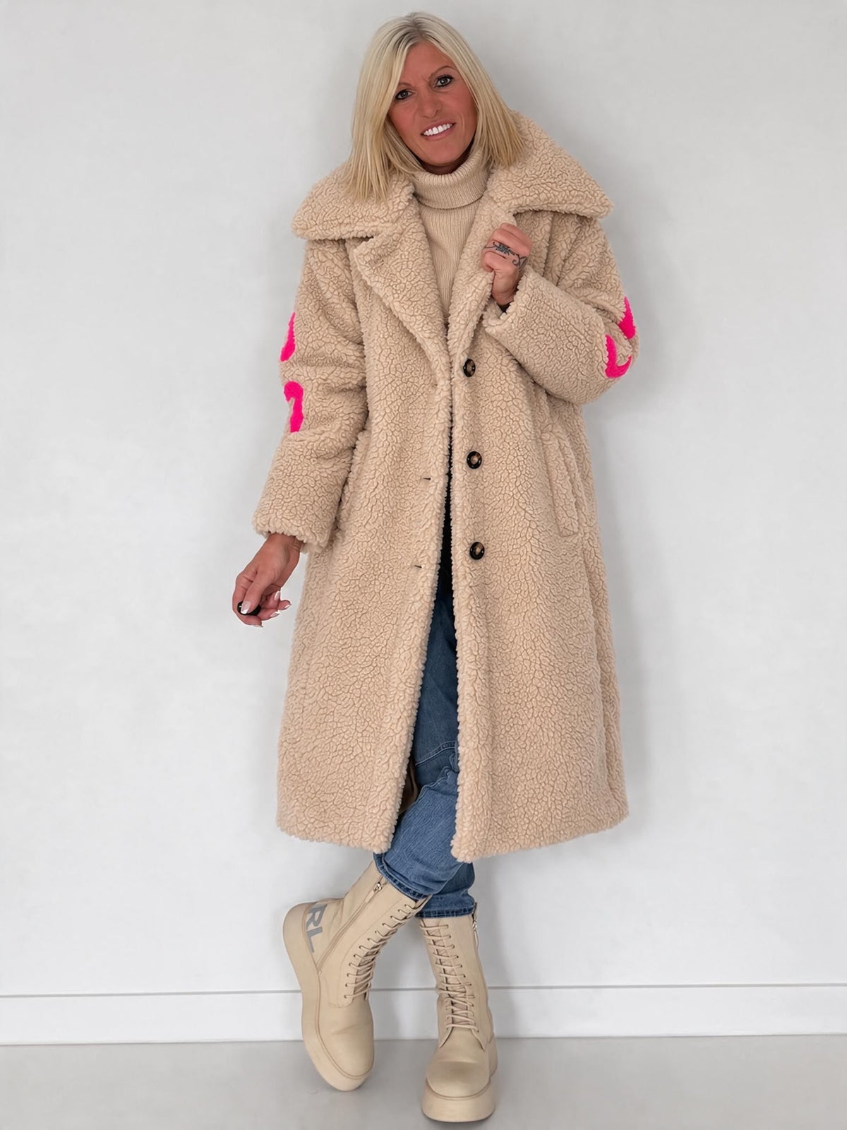 Teddymantel Suxxess - beige