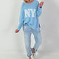 Sweater NY - hellblau