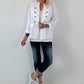 Light Military-Look Jacket - white