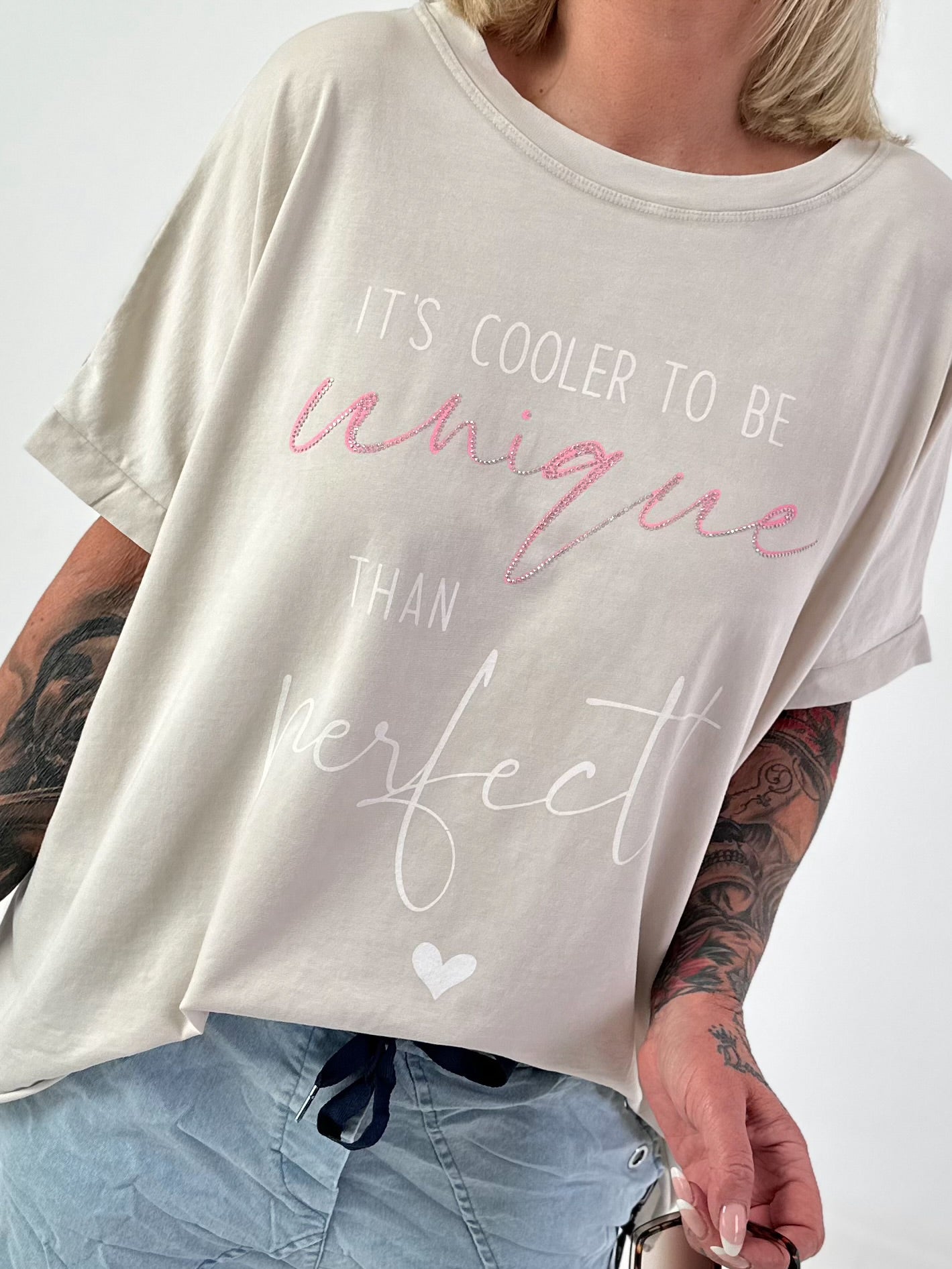 T-Shirt Unique - beige
