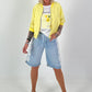 T-Shirt mit Limoncello-Spritz Print - weiss