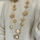 Statement-Kette im Layering-Look - gold