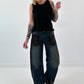 Rib Tank Top - Black