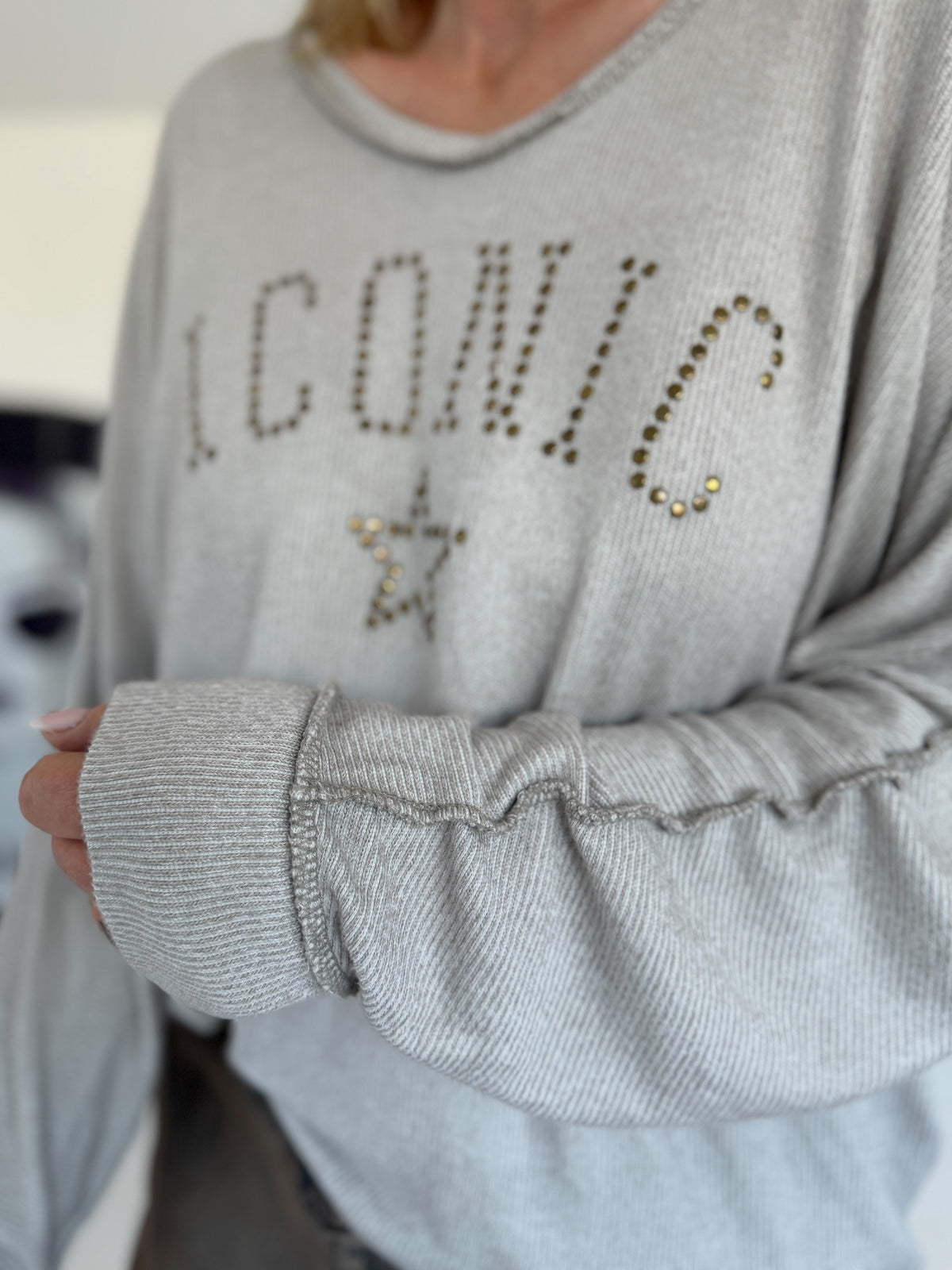 Sweater Iconic - beige