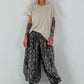Oversized T-Shirt Rundhals - beige