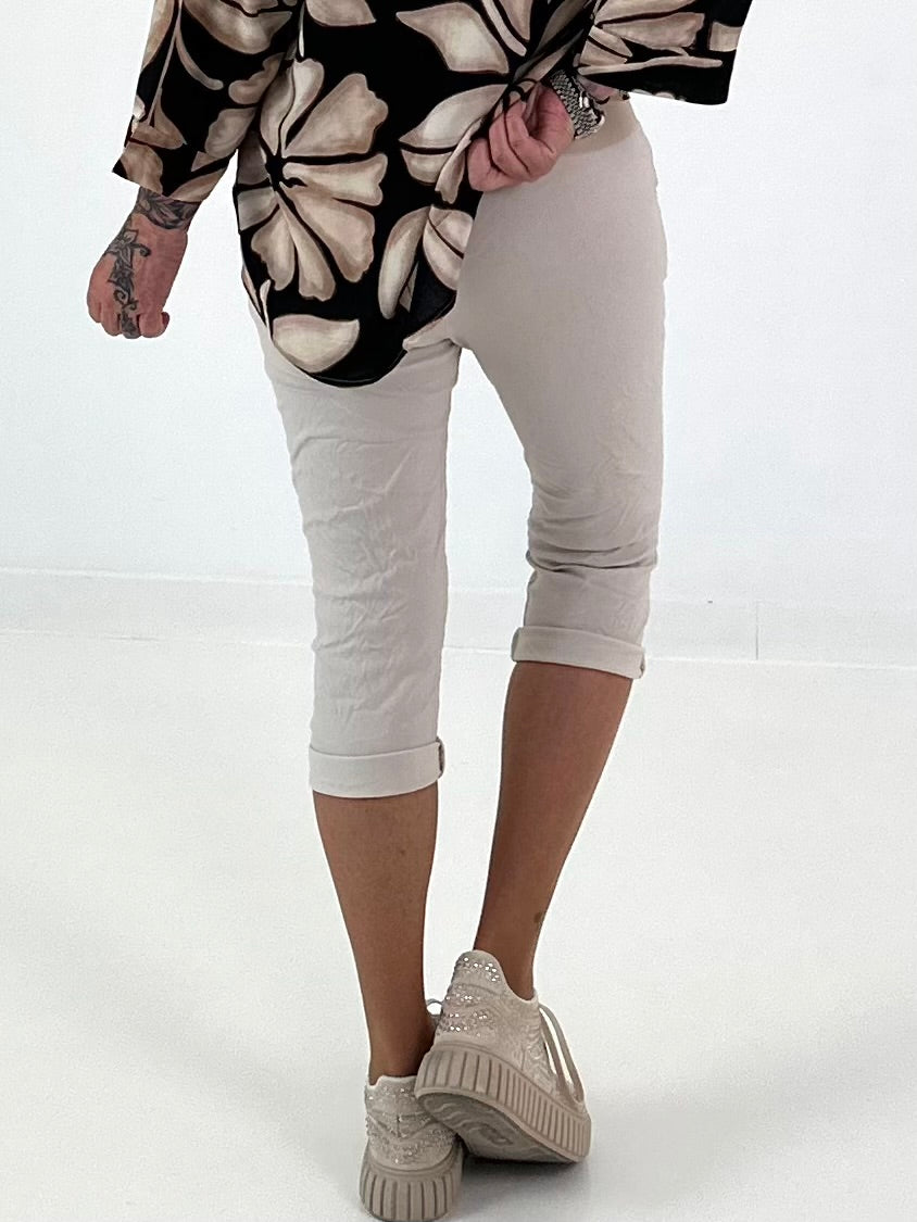 Capri Hose  - beige