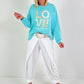 Sweater Forever - turquoise