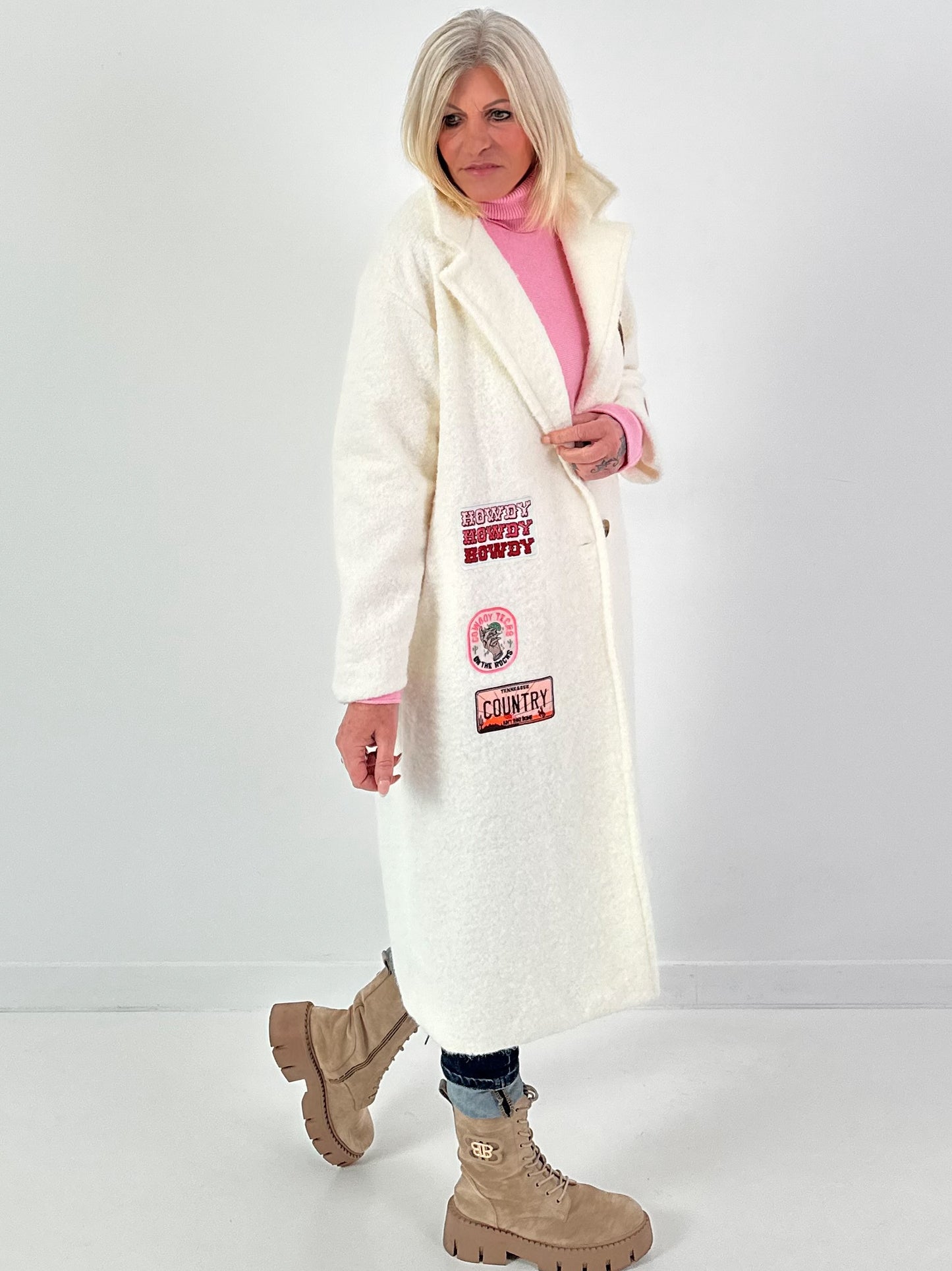 Jas model "Howdy Heart" - ecru