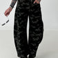 Camouflage Balloon Jeans Highwaist - mehrfarbig