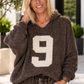 Kuscheliger Hoodie No. 9 - chocolate