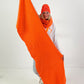 Sjaalmodel "Soft Snug" - Oranje