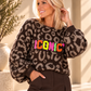 Leo Iconic Sweater - mocha multicolored