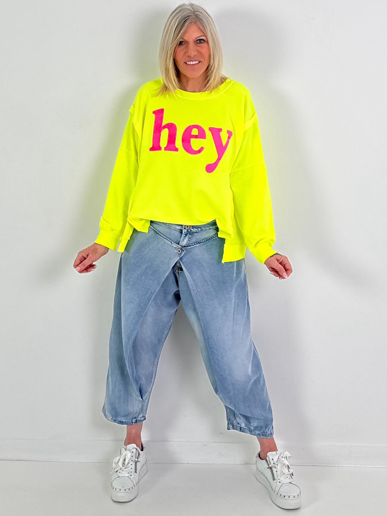 Jeans Hose Modell "Urban Overlap" - denim