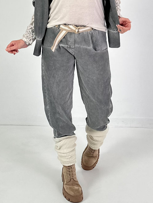 Lässige Hose  - grau