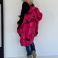 Cuel down coat - pink