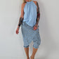 Neckholder Top -hellblau