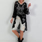 Crochet Tunic with Pattern - Black