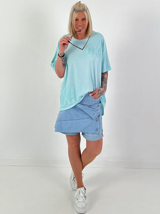 T-Shirt OK! - mint