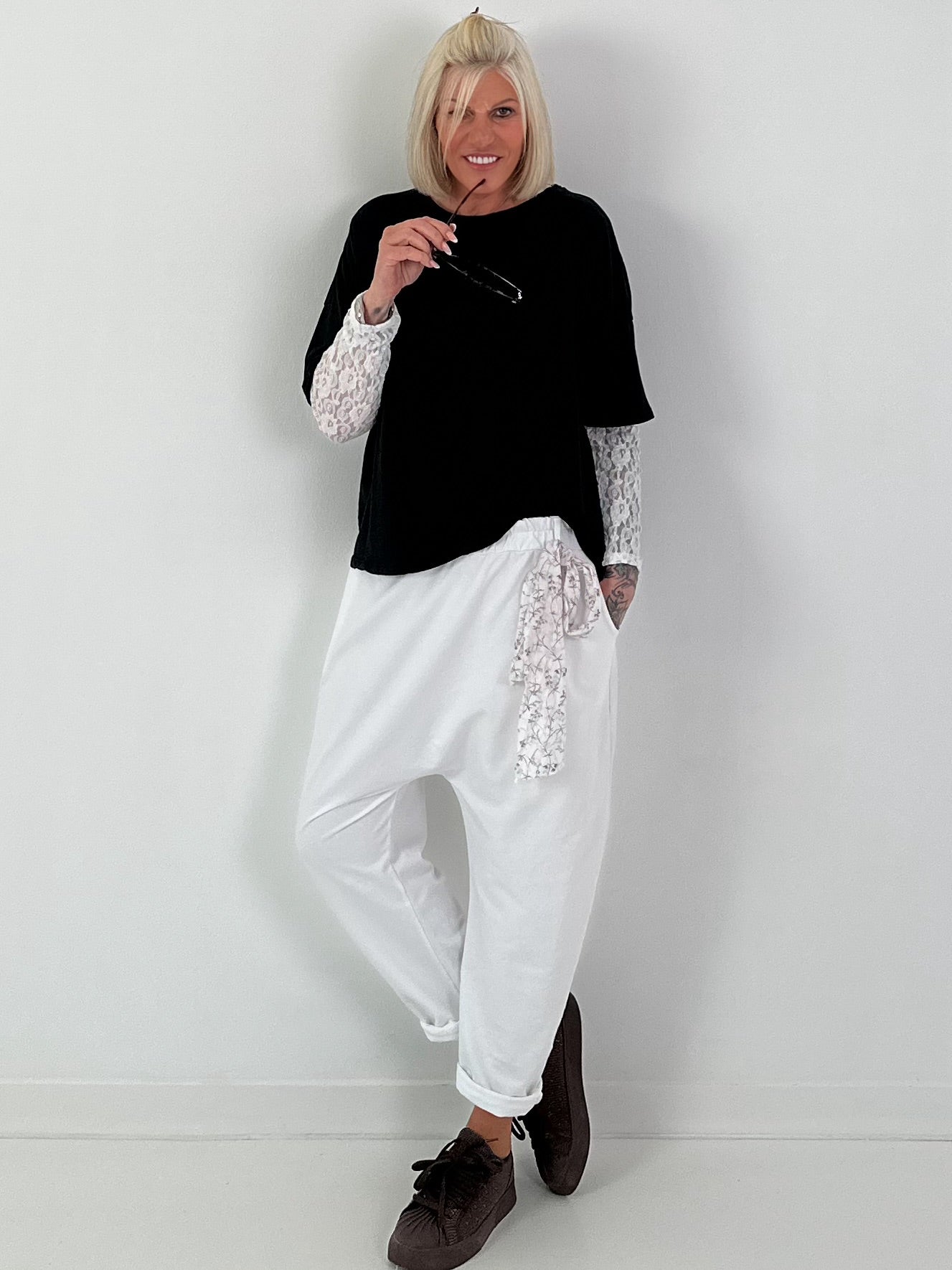 Crew Neck T-Shirt - black