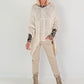 Soft Oversized Chunky Knit Sweater - beige