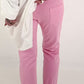 Sweatpants with large patch pockets - pink