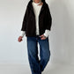 Lightweight hooded jacket - mocha