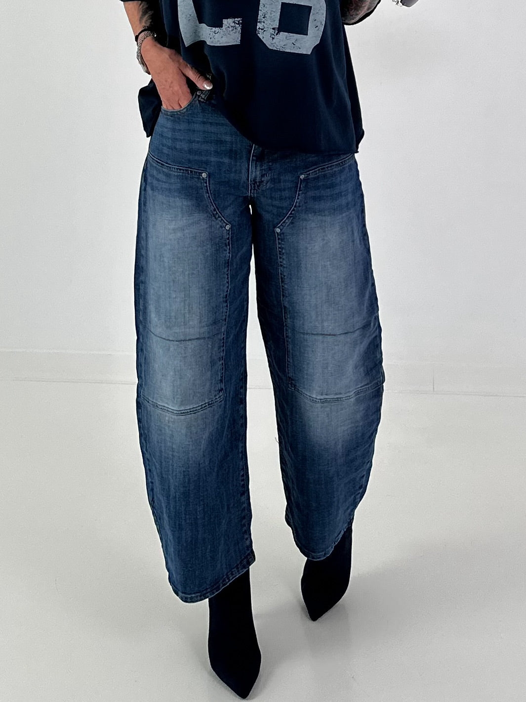 Ballon Jeans Highwaist - denim