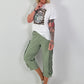 T-Shirt Perfume - white-beige-khaki