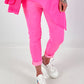 Hose im Knit-Look - neonpink ( lieferbar ab 26.04.26)