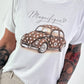 T-Shirt Magnifique - weiss-beige