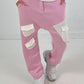 Baggy broek model "Pocket Style" - roze