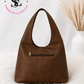 Bag in vintage leather look - cognac