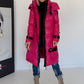 Cuel down coat - pink