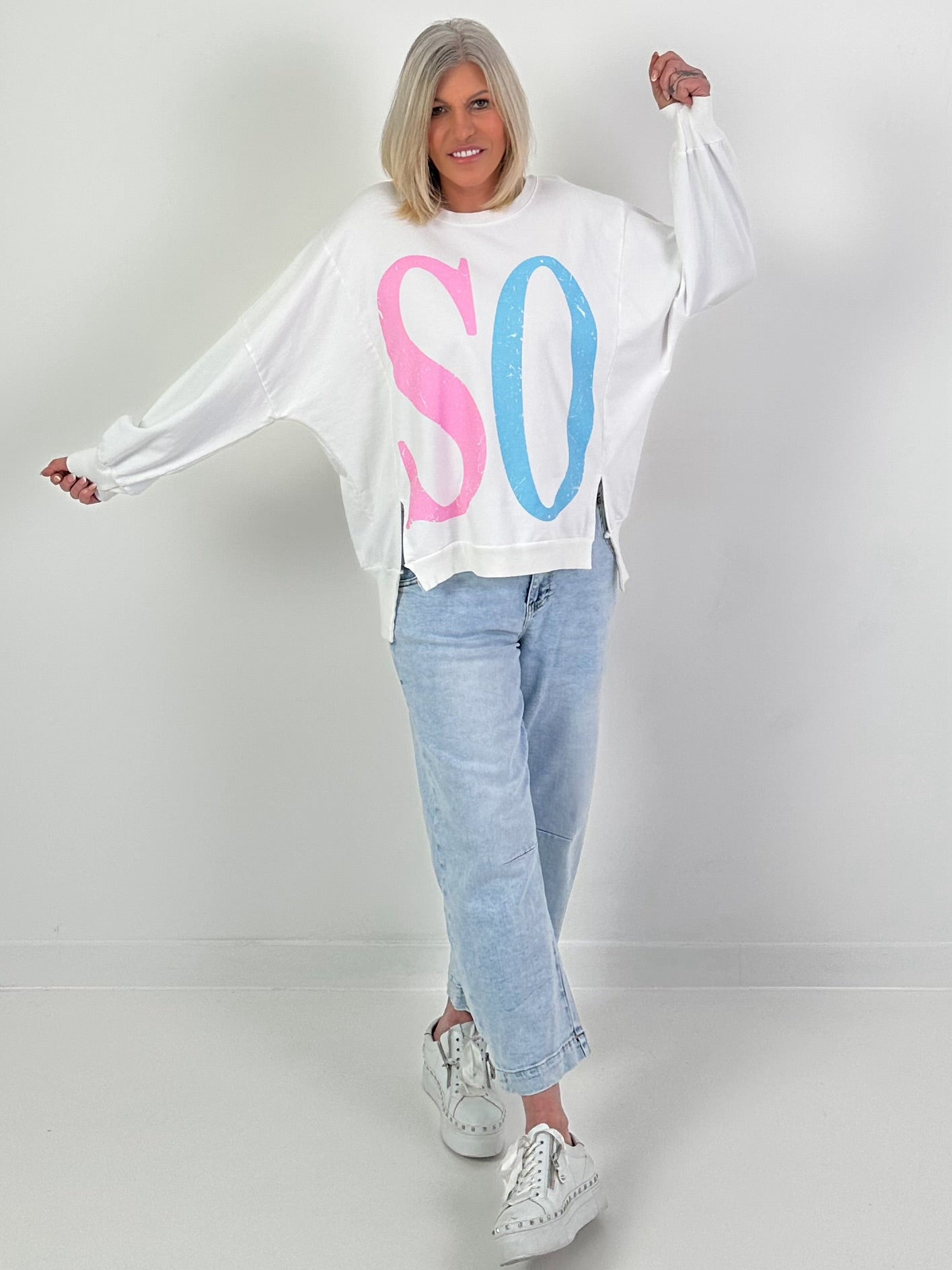 2. Wahl Sweater SOHO - weiss