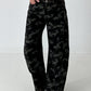 Camouflage Balloon Jeans Highwaist - mehrfarbig