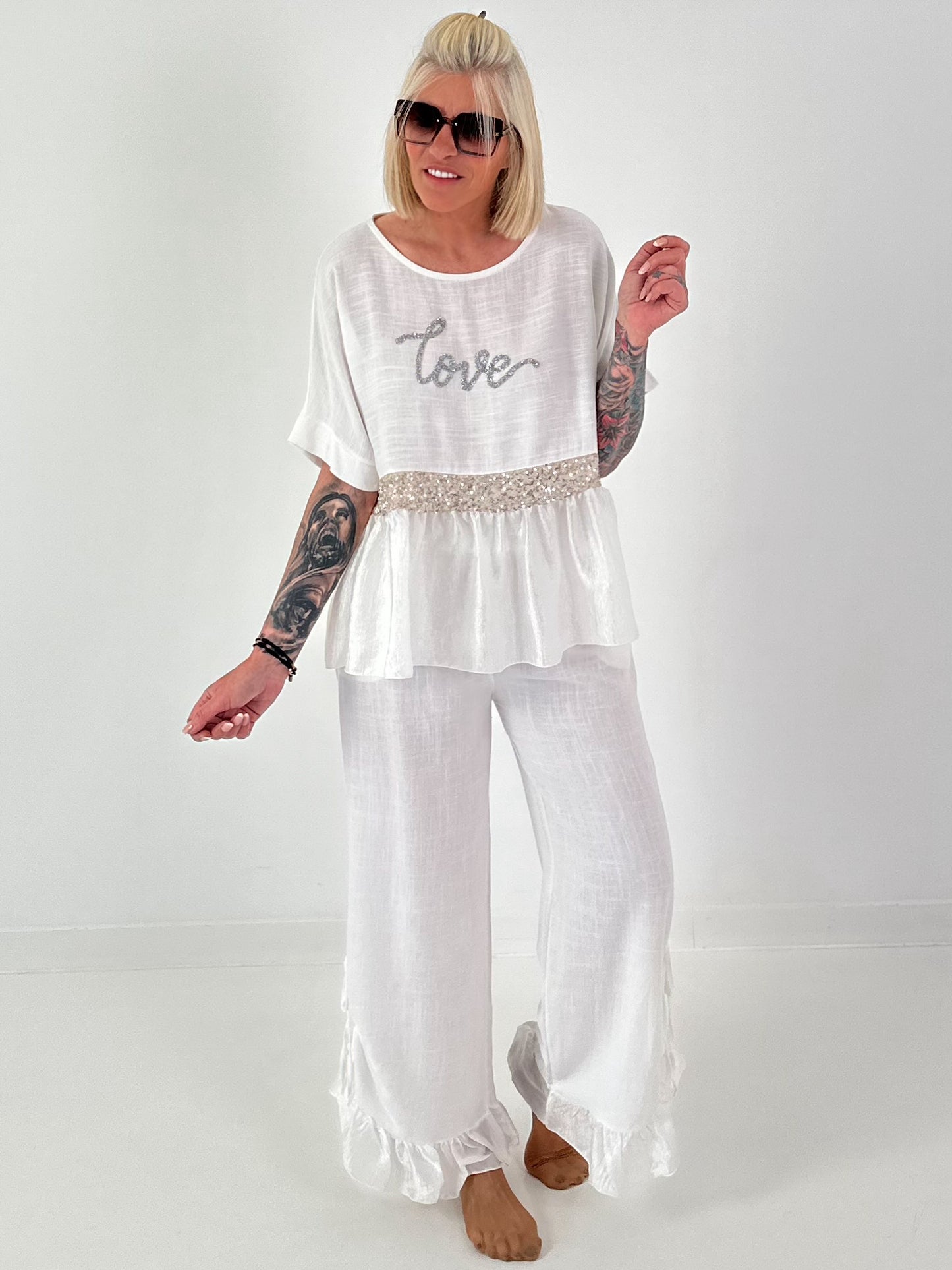 Two-piece Love - white