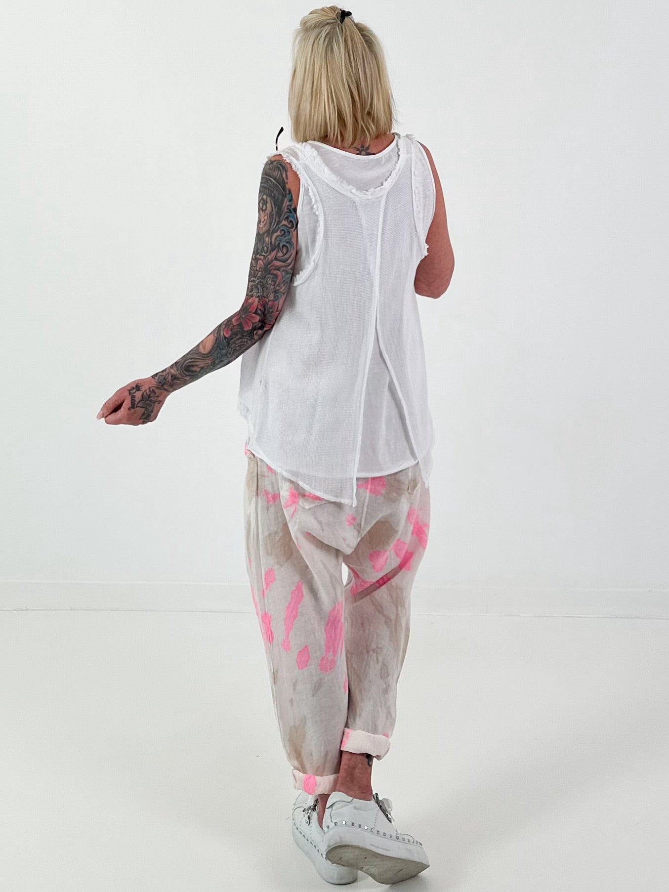 Layered look top - 4 colors