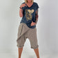 T-Shirt Love with Leo and Sequin Details - Blue