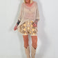 Oversized crochet sweater - beige