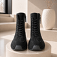 Bootie sparkle allover - black