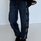 Ballonjeans Mode - donkere denim