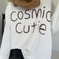 Sweater Cosmic Cutie - weiss