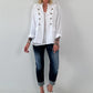 Light Military-Look Jacket - white