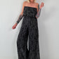 Romantischer Sommer Overall - mokka