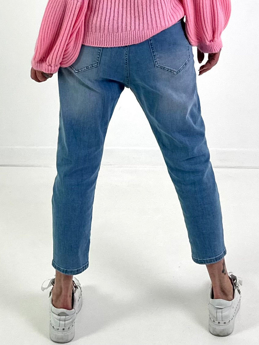 Boyfriend Jeans Modell "Stuffstart" - denim