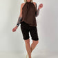 Neckholder Top -schoko